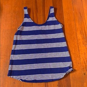 Striped tank top